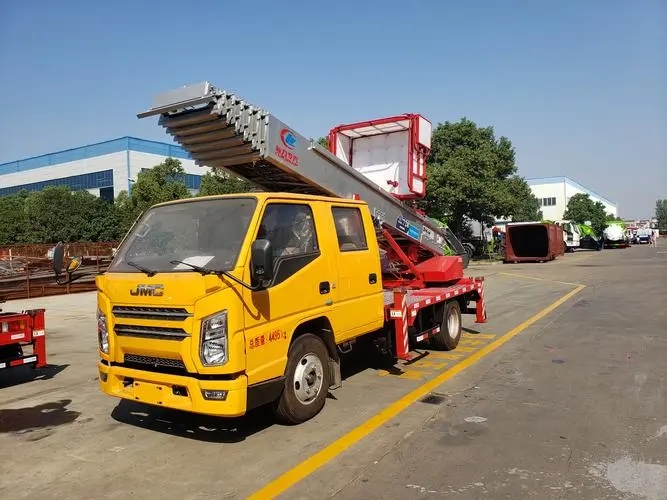 金华附近云梯车出租 砂石搬运